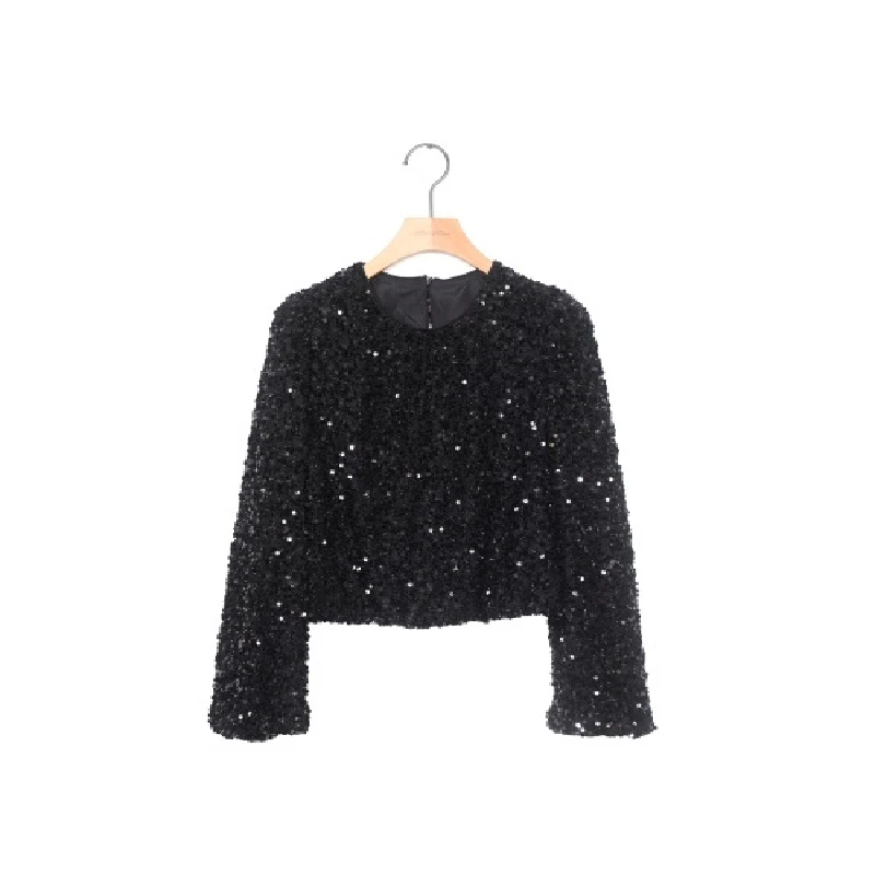 【专属】轻奢小香风套头衫3J812365D