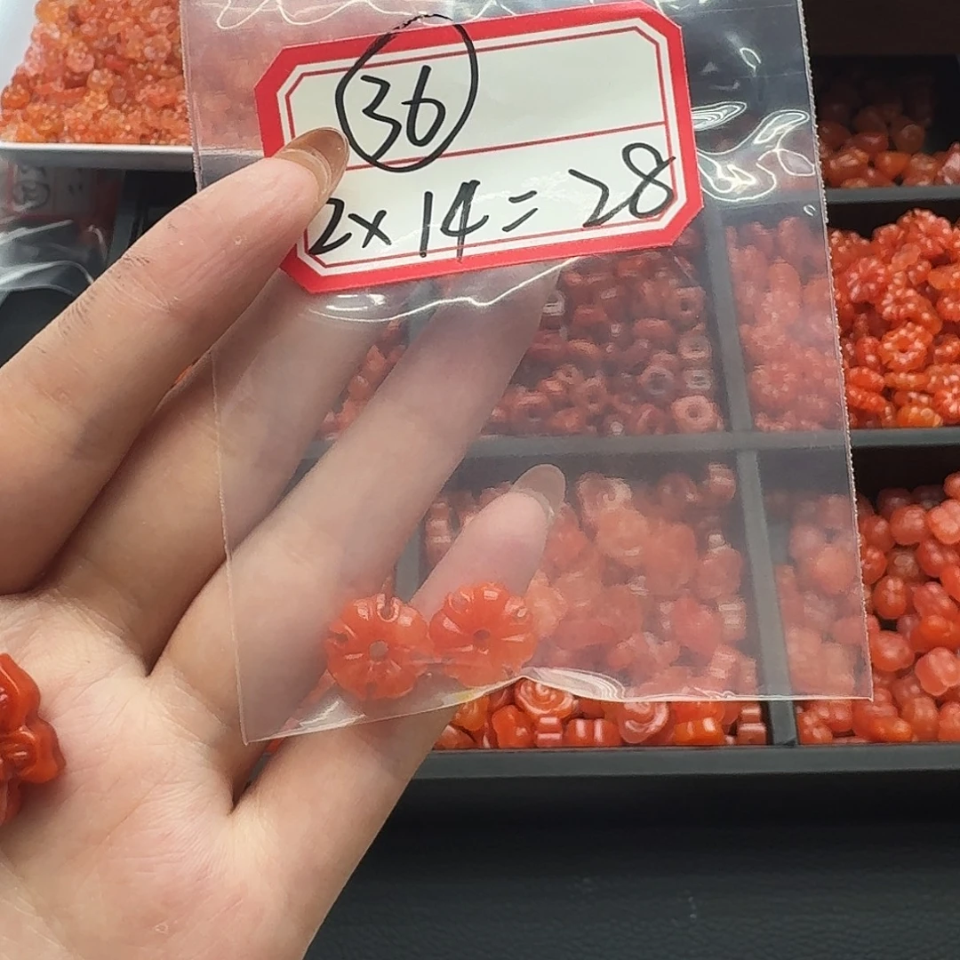 颈饰未镶嵌南红玛瑙36