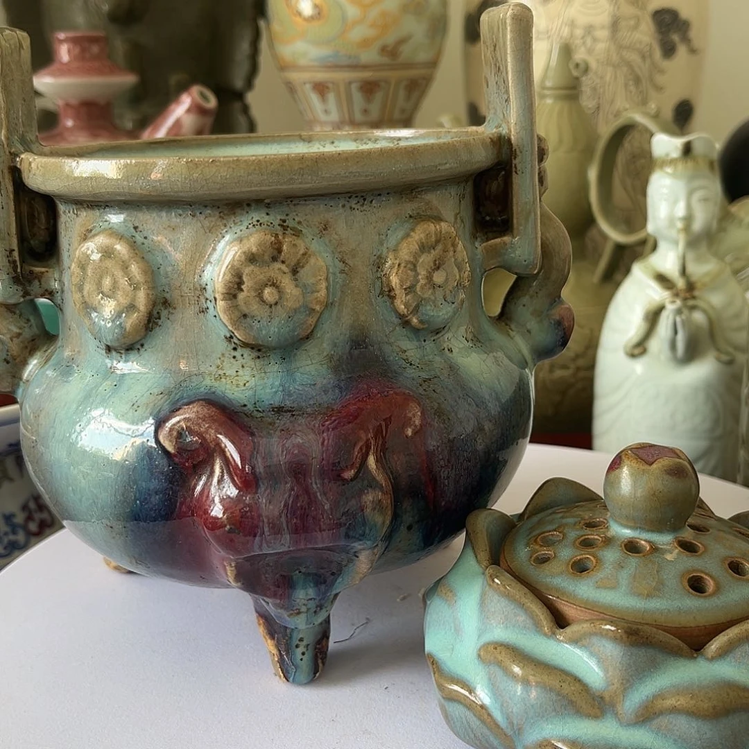 志***下瓷片瓷片钧窑111111