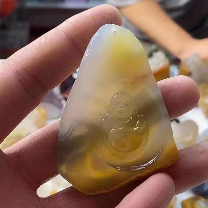 玛瑙/玉髓未镶嵌颈饰