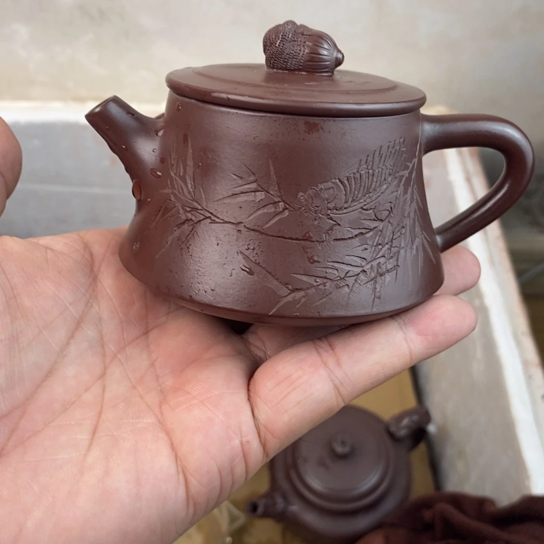 茶壶紫砂宜兴原矿紫砂壶qq