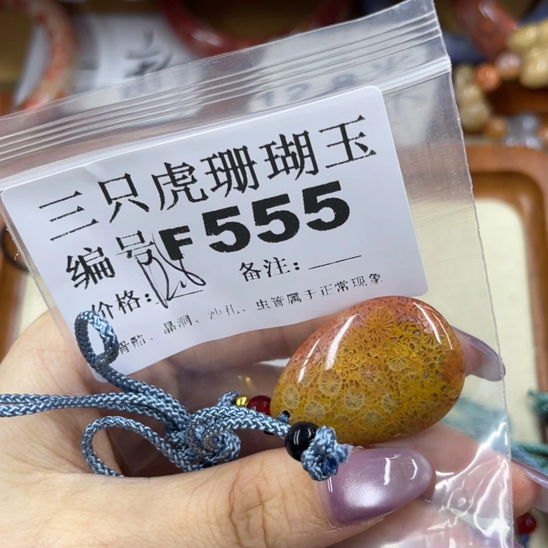 夏***8未镶嵌h硅化珊瑚（珊瑚玉）