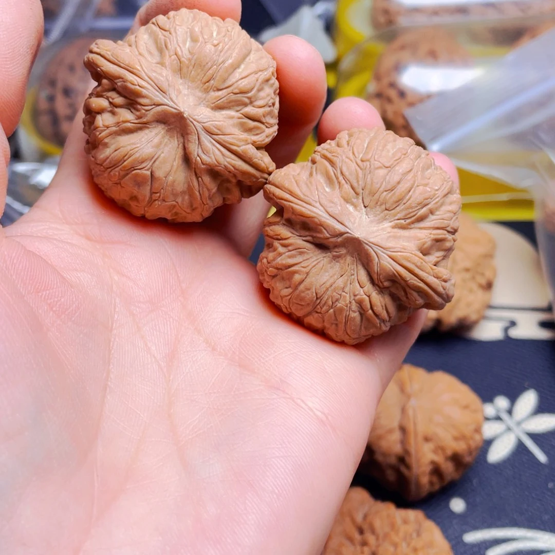 吊坠文玩核桃战鼓一对