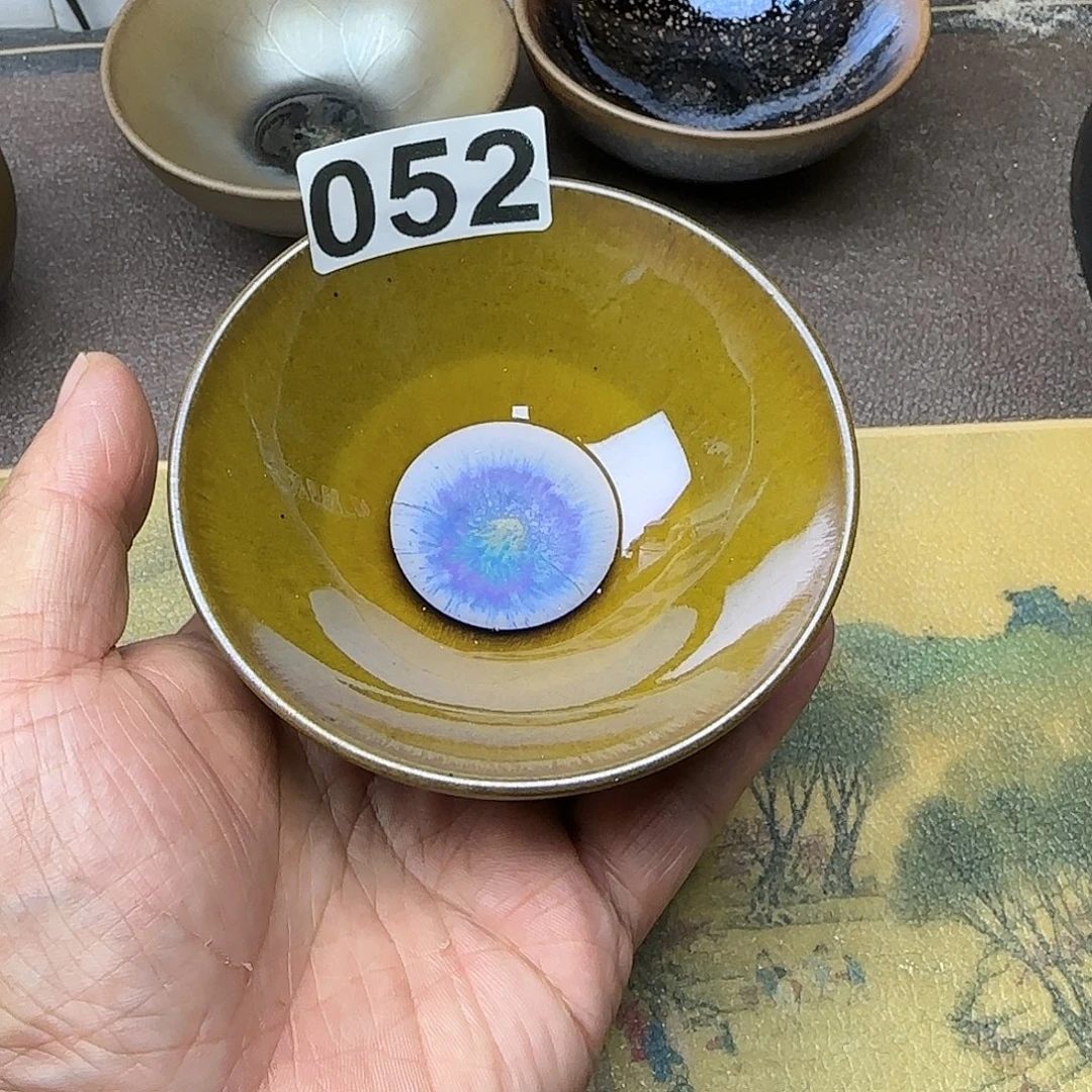 茶盏建盏杯主人杯龙窑柴烧