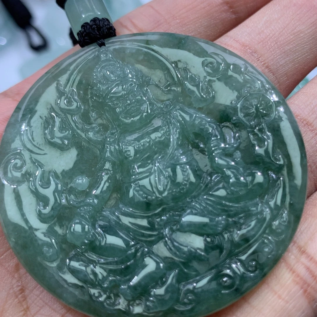 颈饰未镶嵌翡翠缅甸天然A货翡翠