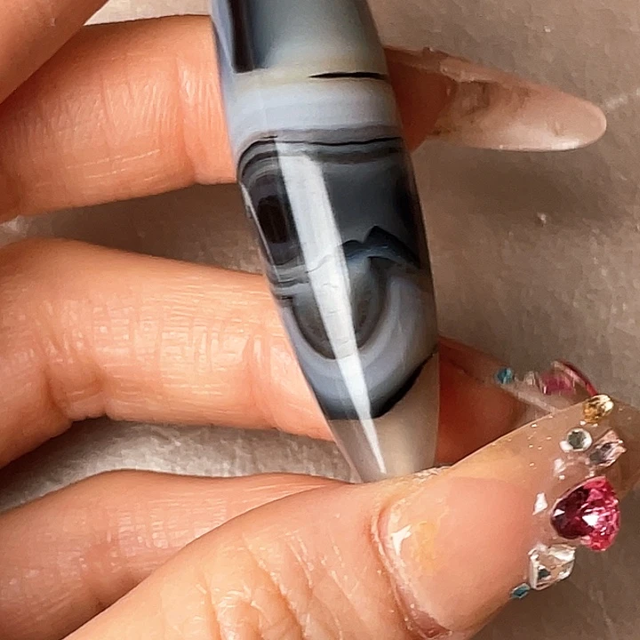 玛瑙/玉髓颈饰未镶嵌紫**来