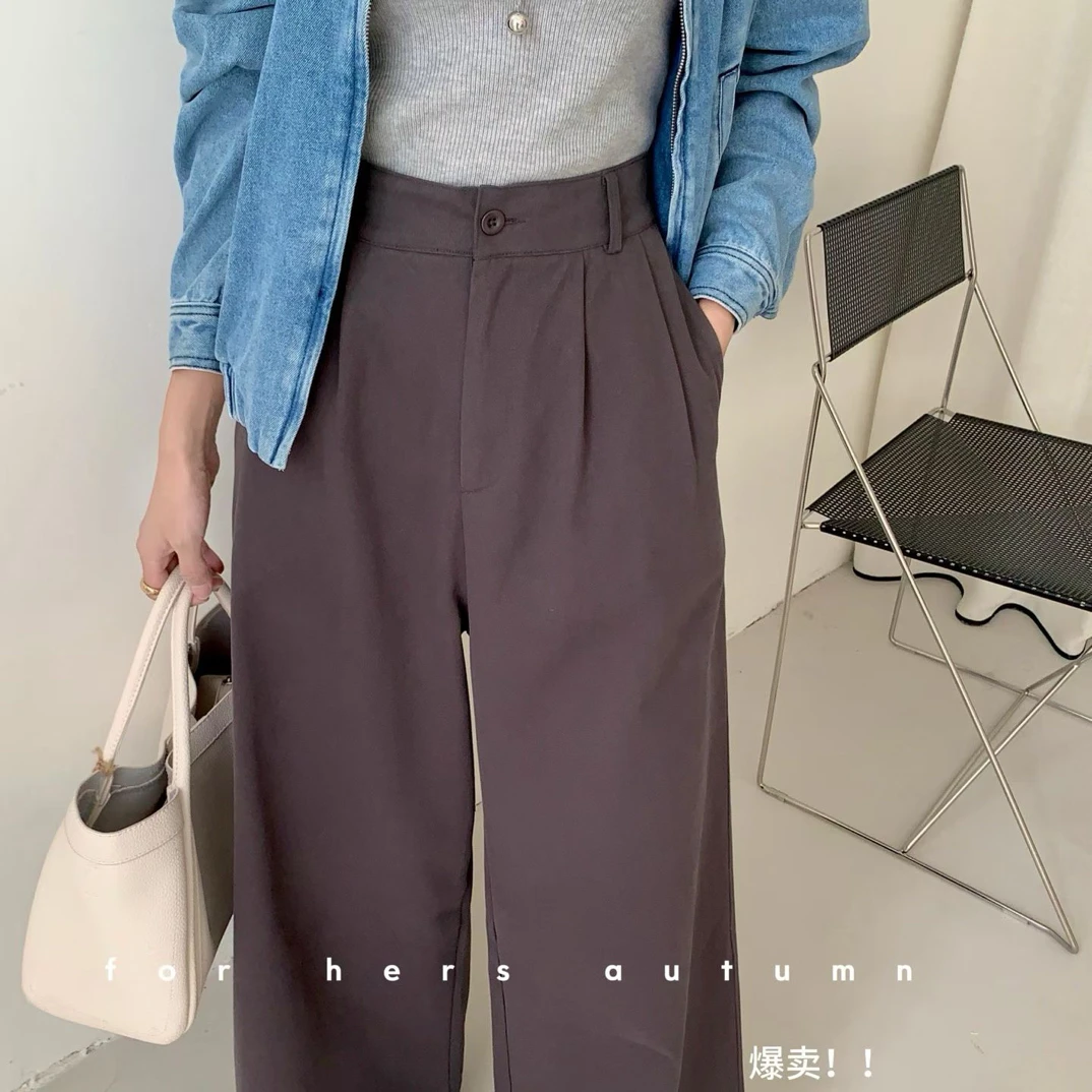 水洗棉｜下半身有肉必备 慵懒超宽松