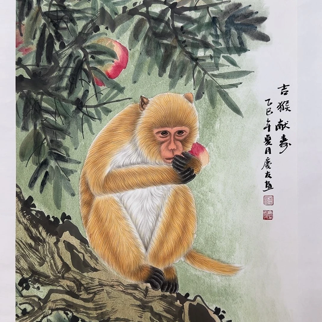 国画庆友老师国画精品