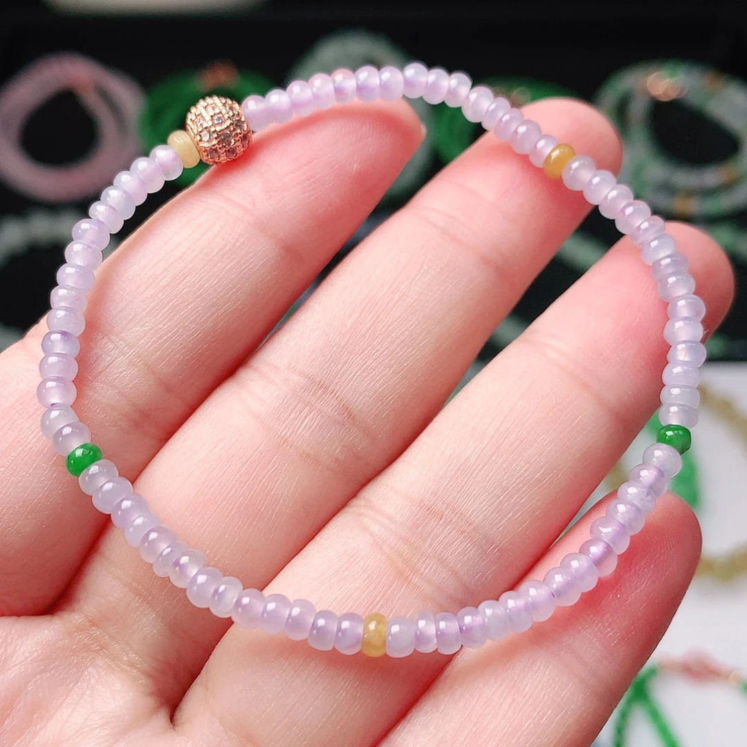 未镶嵌手链翡翠翡翠