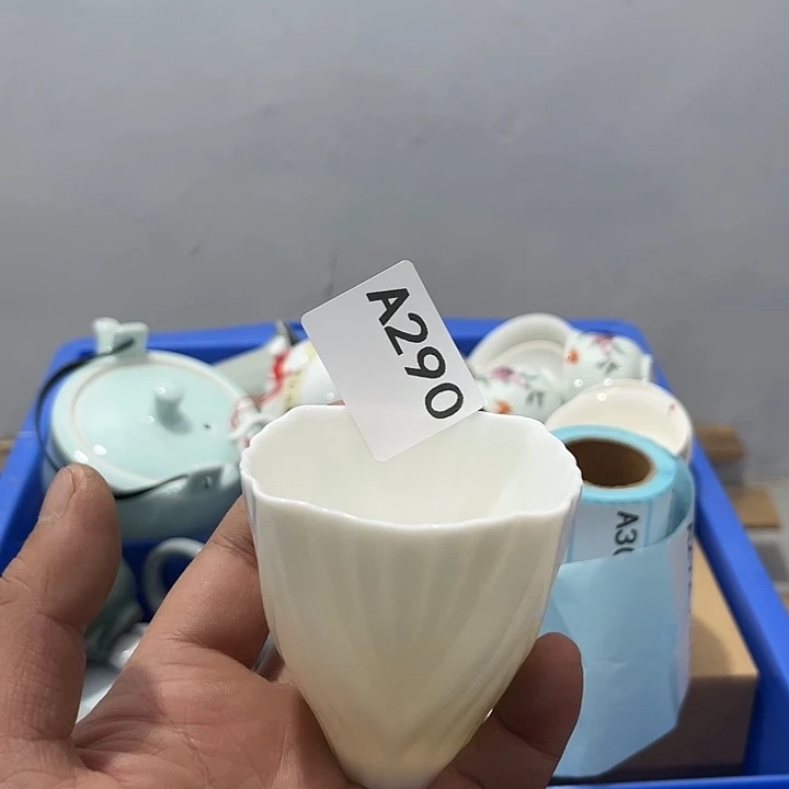 用***6茶具默认微瑕瓷器、茶具、壶、摆件，介意勿拍
