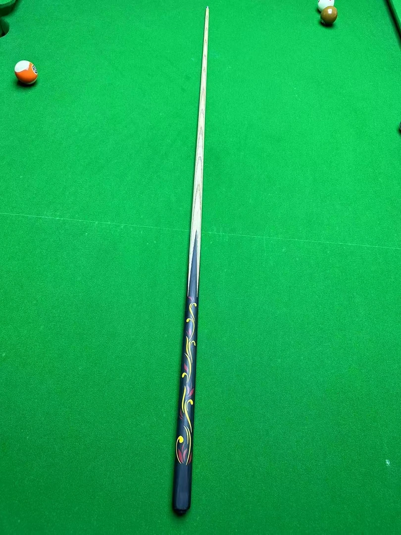 【直播专属】727凤鸣镶嵌款中式黑八台球一体手工杆