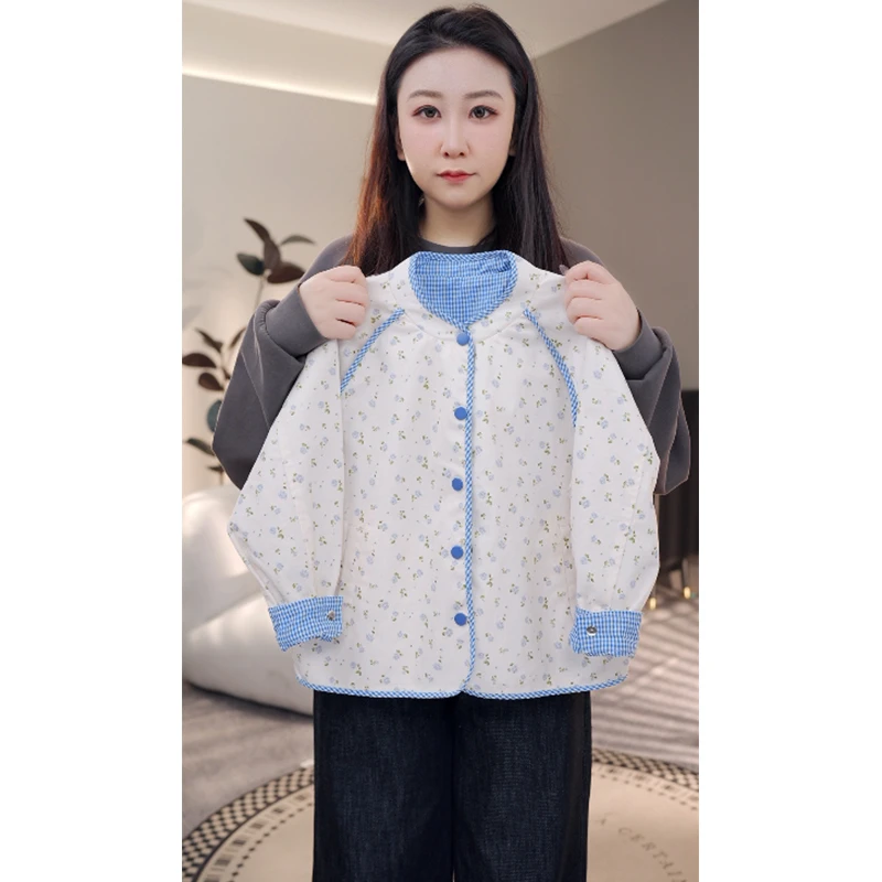 女童双面穿外套春秋款2025新款洋气儿童春装运动上衣9515