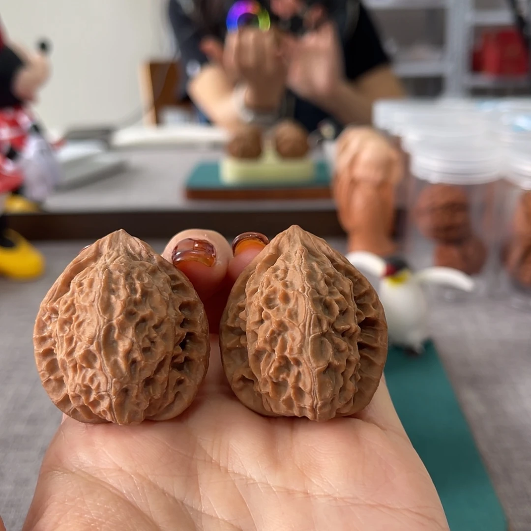 吊坠文玩核桃时**苒36鸡心全品