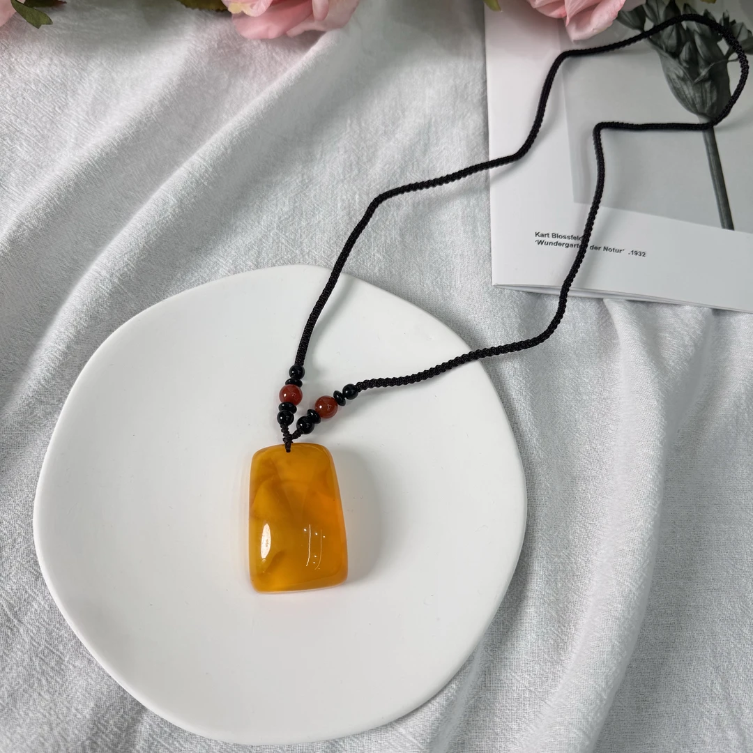 高定珠宝蜜蜡无事牌ZX918S128