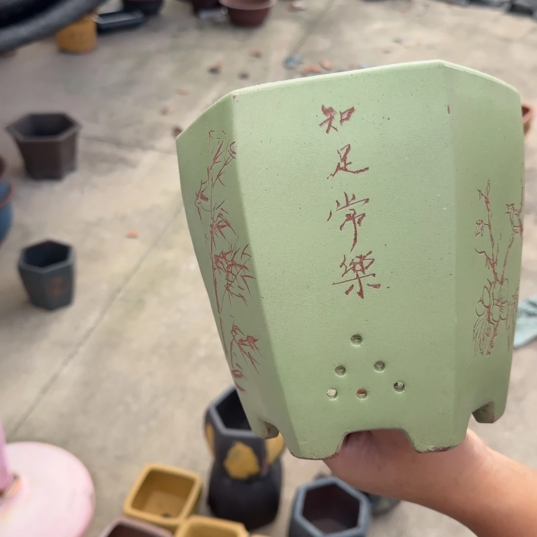 花盆紫砂口径15.20口径