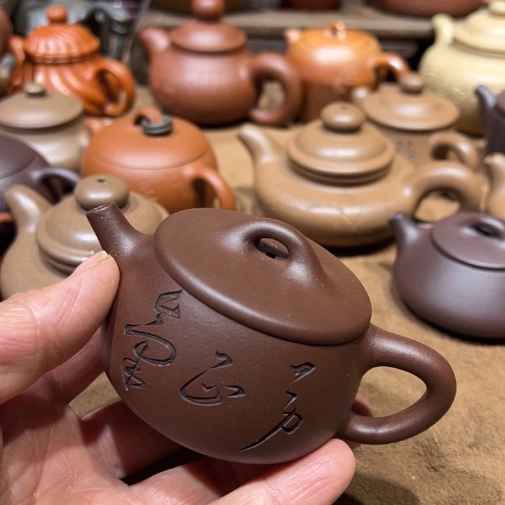 紫砂茶壶孤*宜兴紫砂