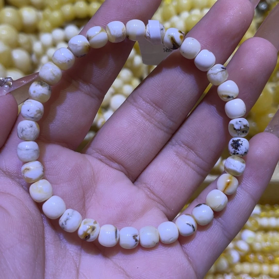 手绳琥珀未镶嵌6m