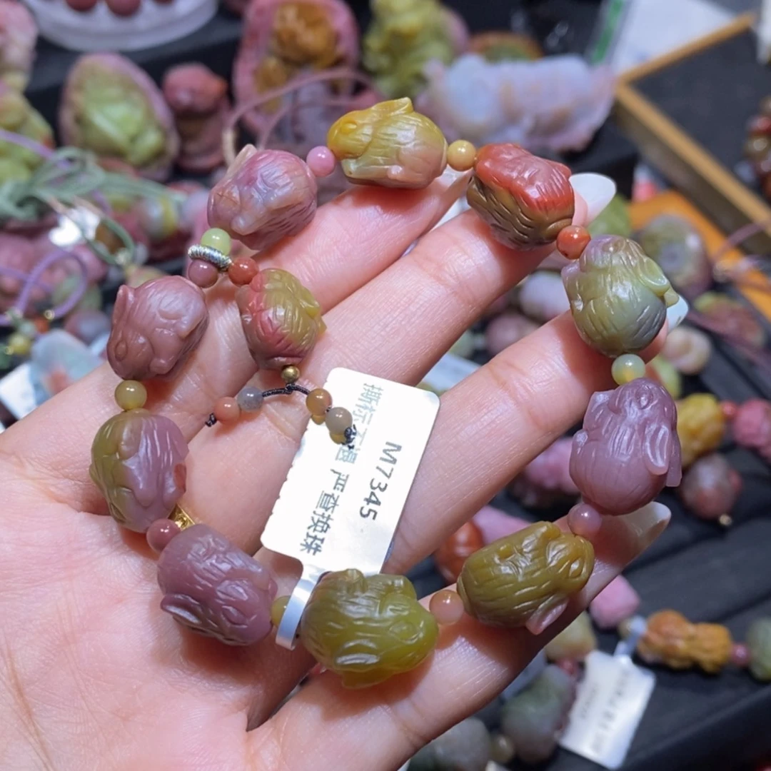 【闪购商品】未镶嵌手链玛瑙/玉髓u****8盐源玛瑙