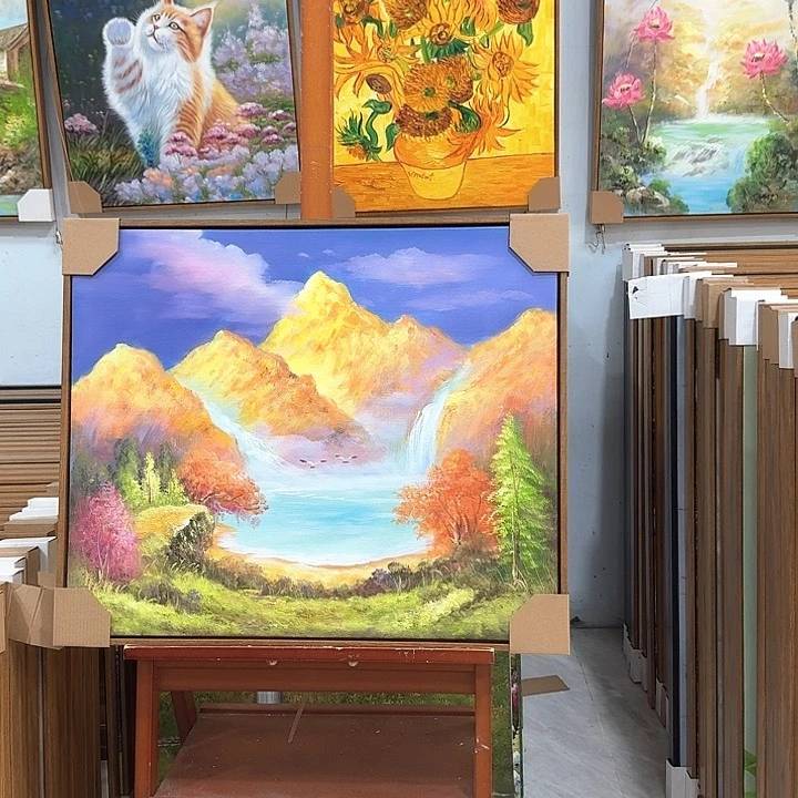 油画5060油画作品展作品展作品集展