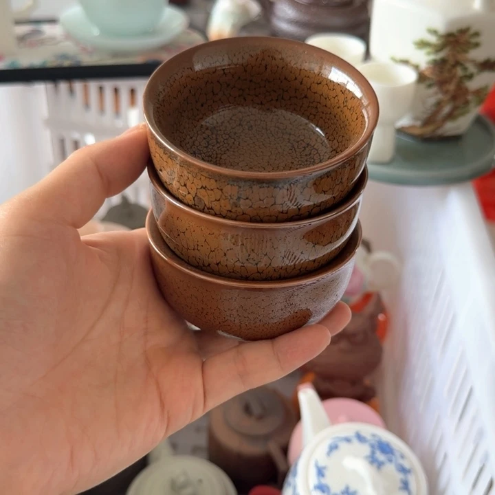 微瑕陶瓷茶具茶杯茶壶