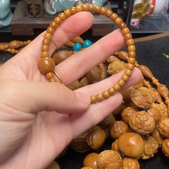 @***生橄榄核手串/手链橄榄