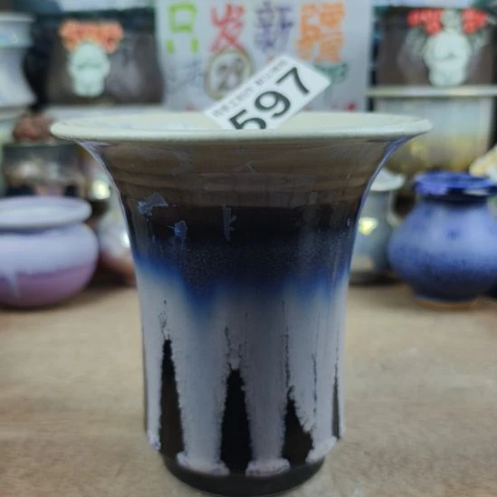 景德镇手工高温陶瓷：口12.5高13