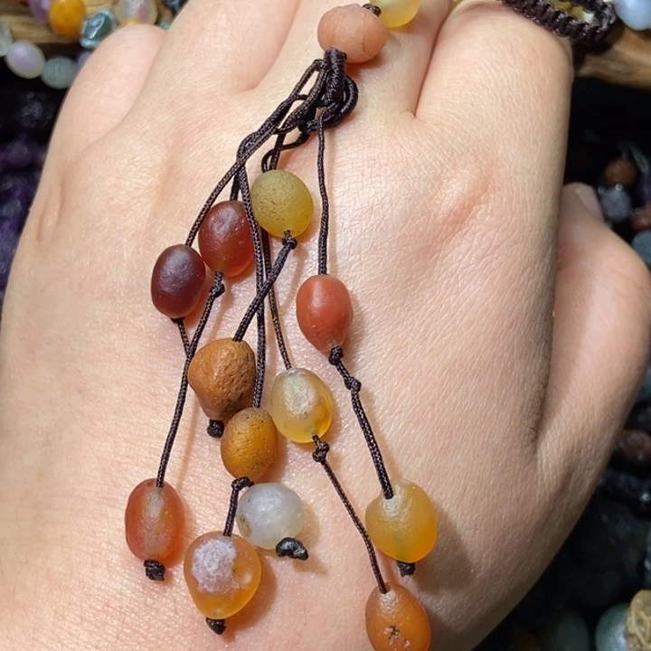 玛瑙/玉髓合金手链