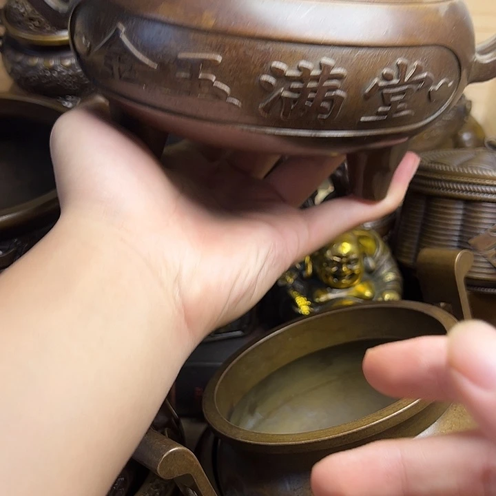 精美铜器，点击下单