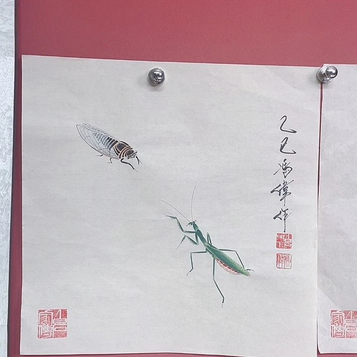 国画冯老师手绘作品