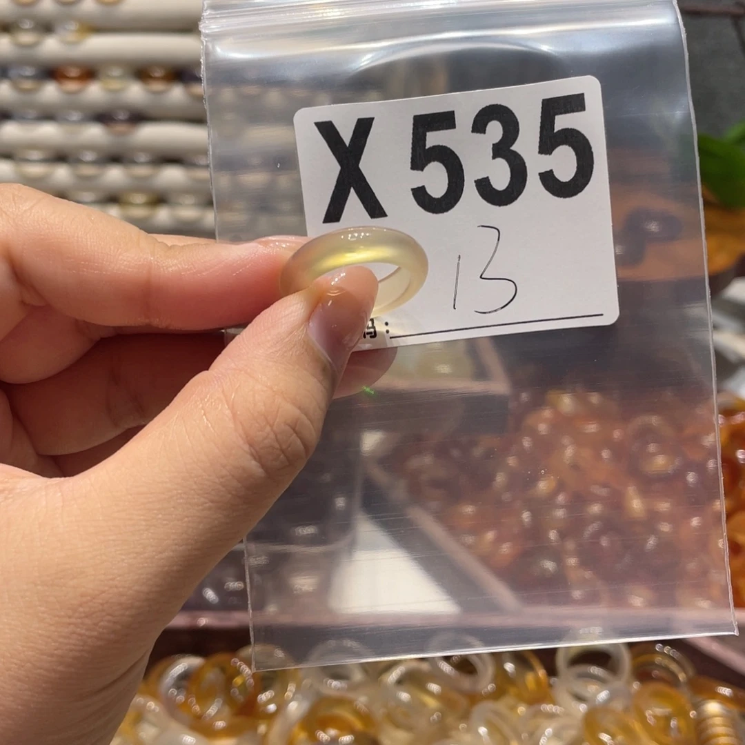 玛瑙/玉髓未镶嵌戒指535