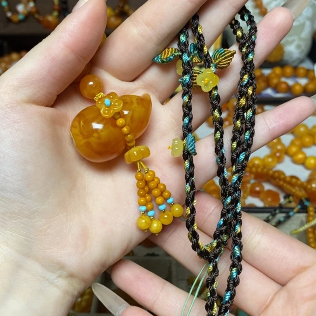 【闪购商品】蜜蜡颈饰未镶嵌定制
