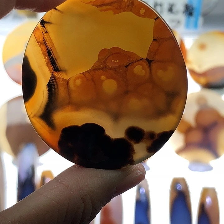 查罗石未镶嵌珠宝半成品60