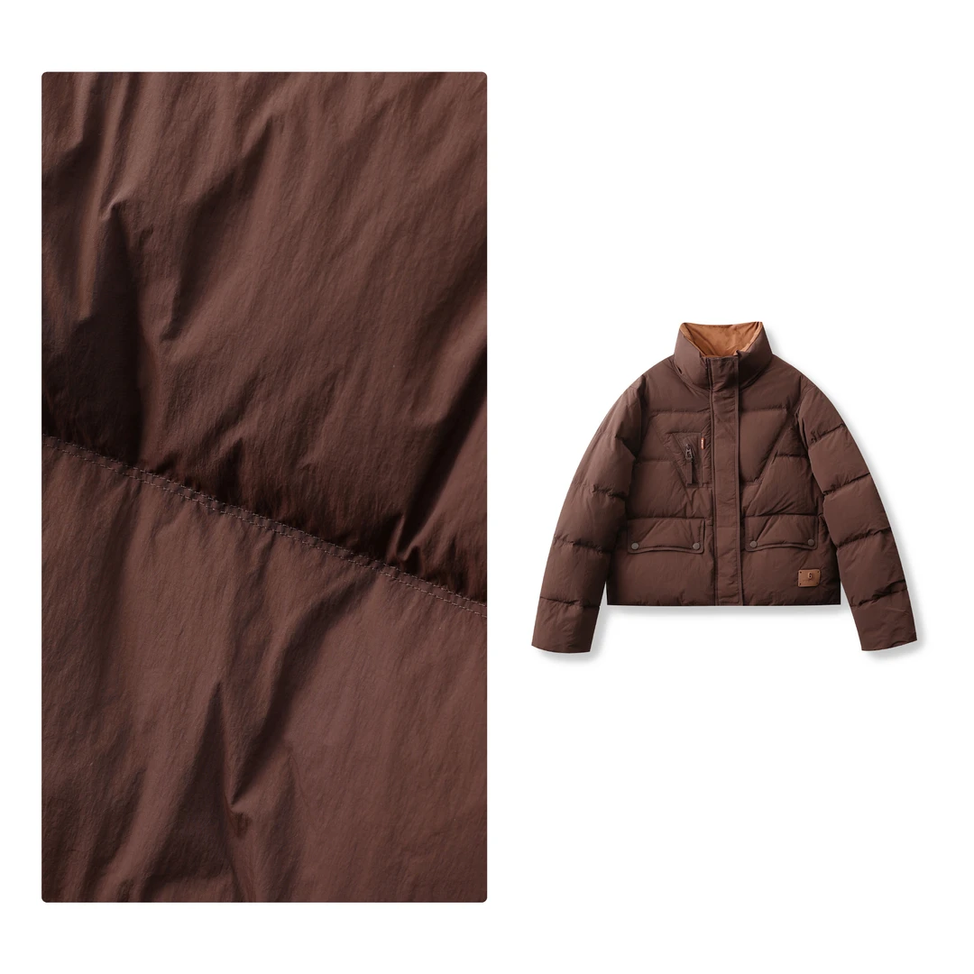 门店12&9/9！小面包系列」90%鸭绒高充绒保暖羽绒服外套女 M14312