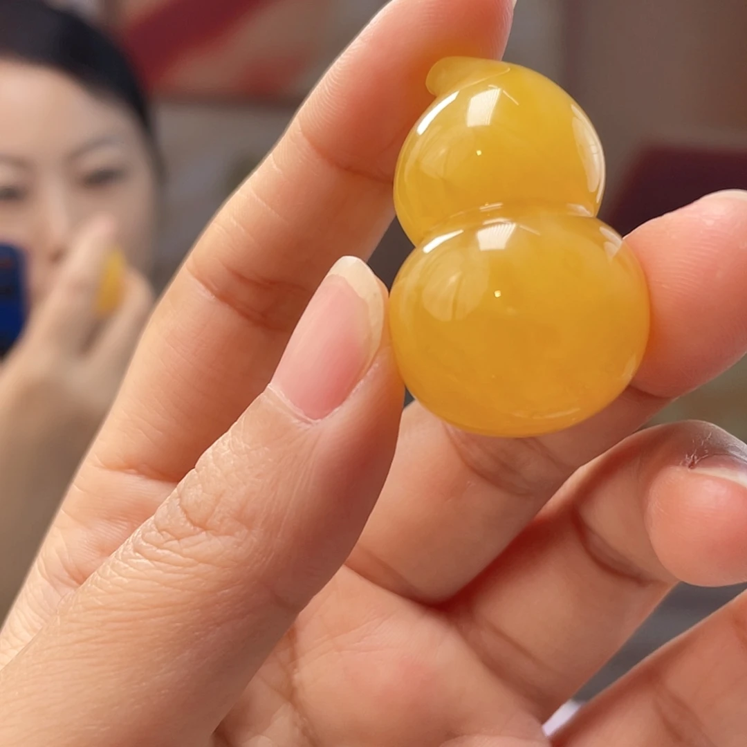 蜜蜡未镶嵌裸石蜜蜡吊坠