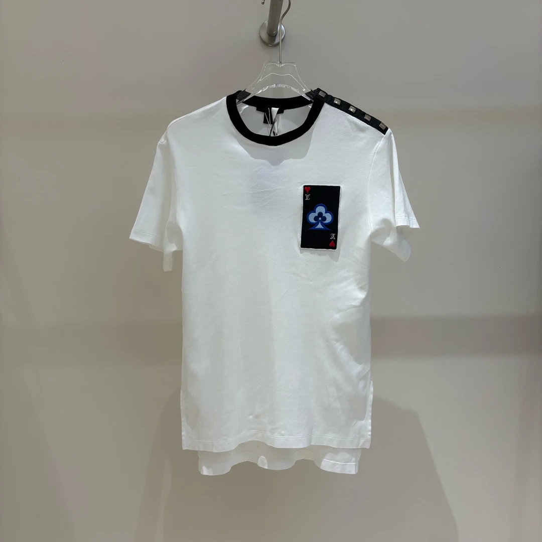 未使用 LouisVuitton/路易威登 LV1773 扑克牌短袖S码原价7500