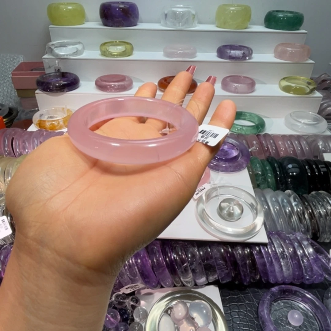 未镶嵌手镯水晶手镯57.7圈口21号