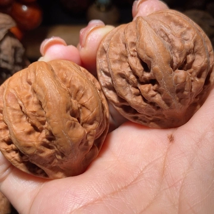 把件文玩核桃东北楸子小雪13