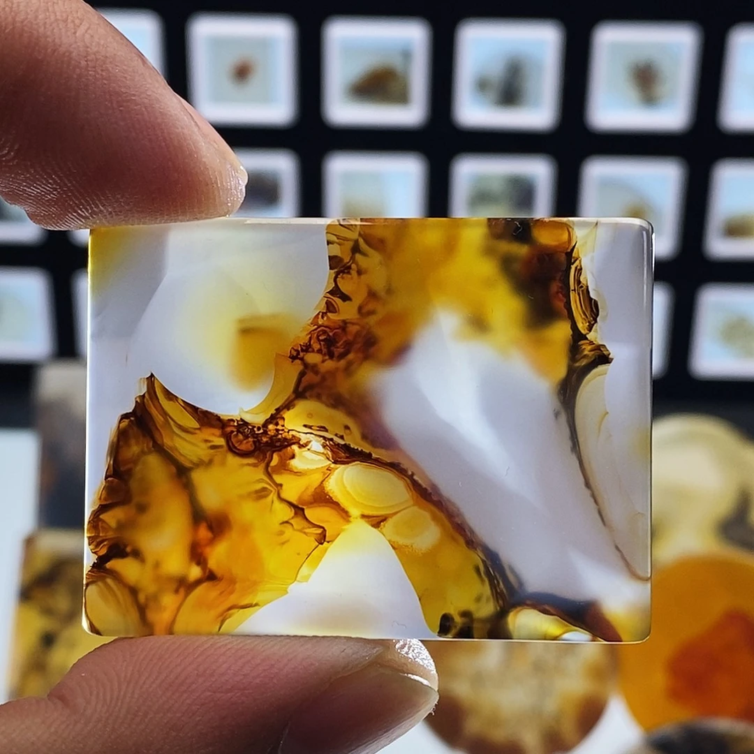 玛瑙/玉髓未镶嵌吊坠(不含链)40