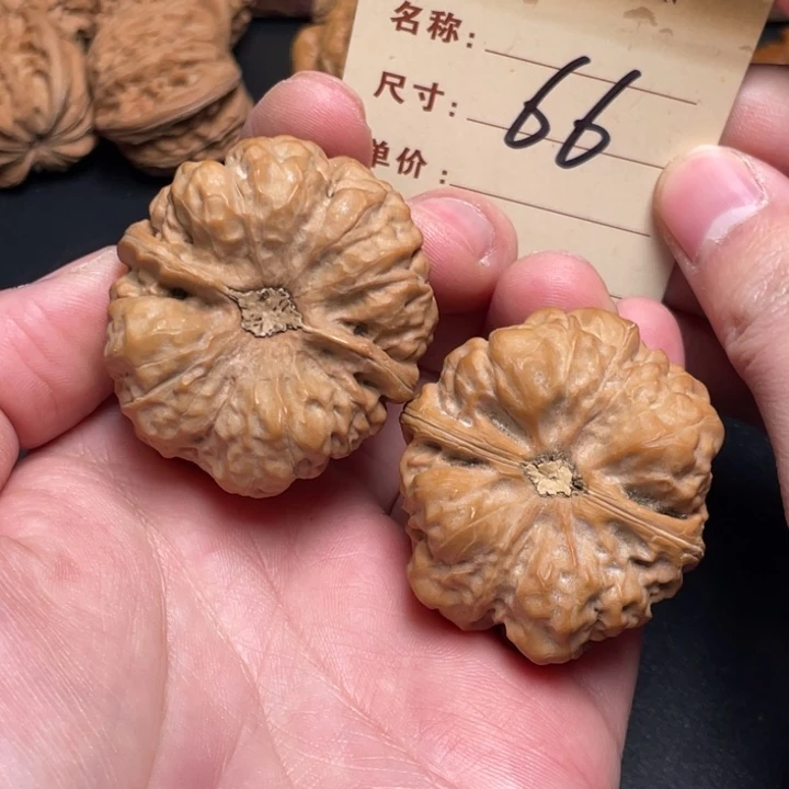 把件文玩核桃蛙蛙41尺白茬66