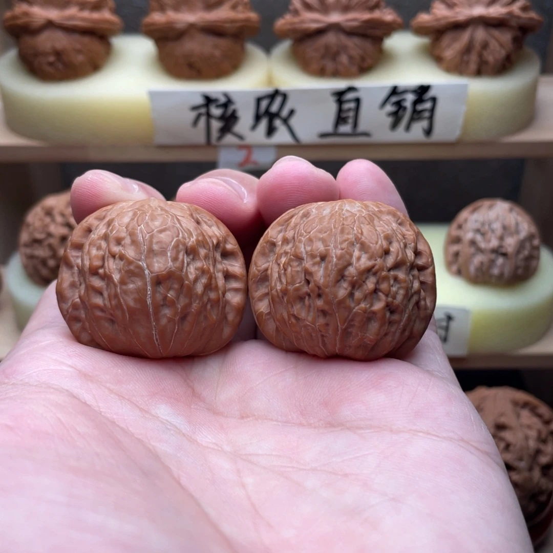 文玩核桃吊坠福利铁锤36➕开播福利