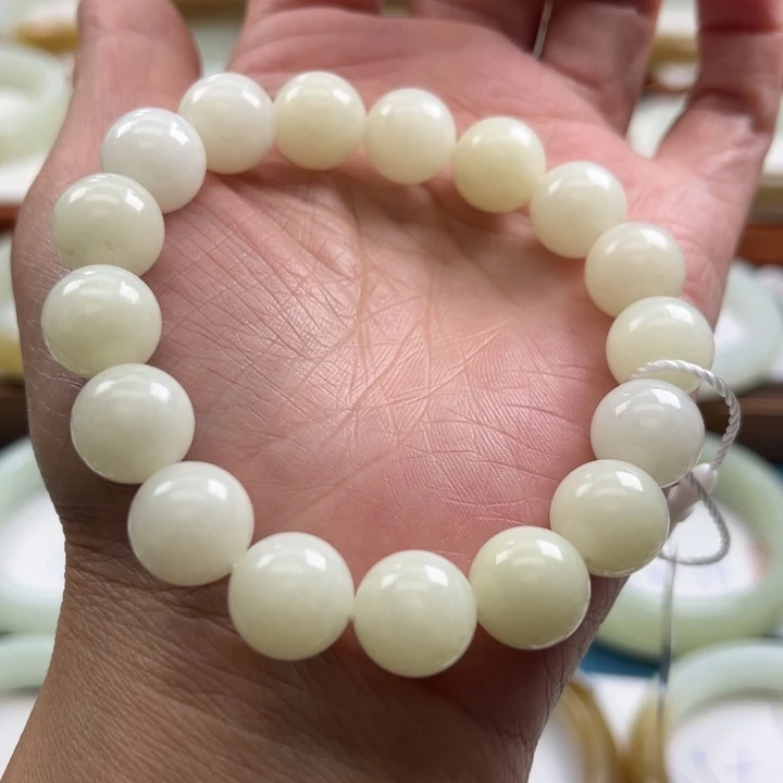 和田玉手链未镶嵌