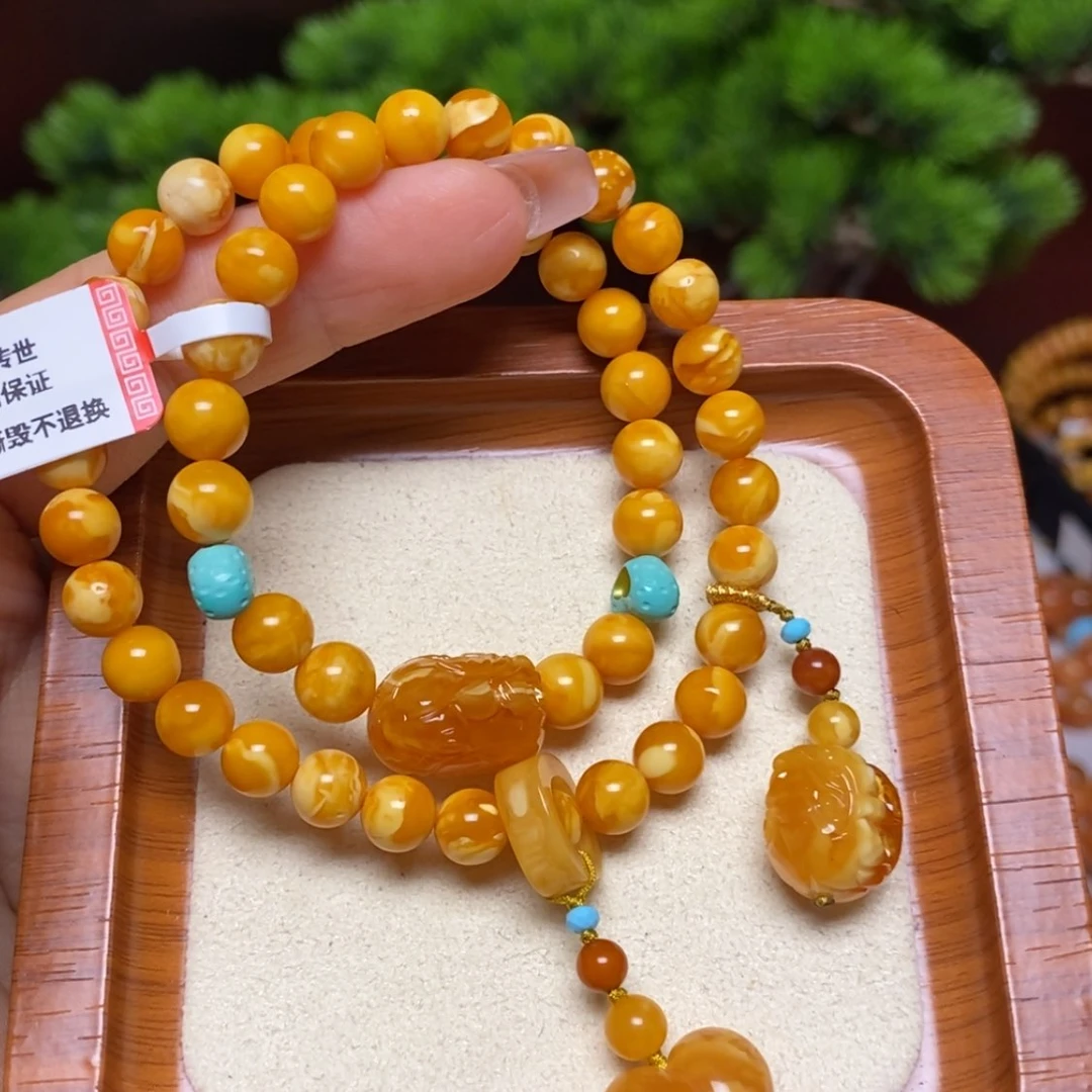 【闪购商品】手链蜜蜡未镶嵌手串