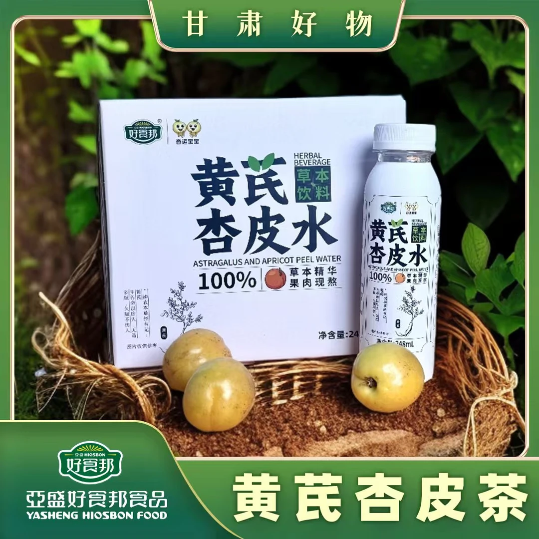 好食邦零添加黄芪杏皮水休闲健康饮品聚会清爽酸甜