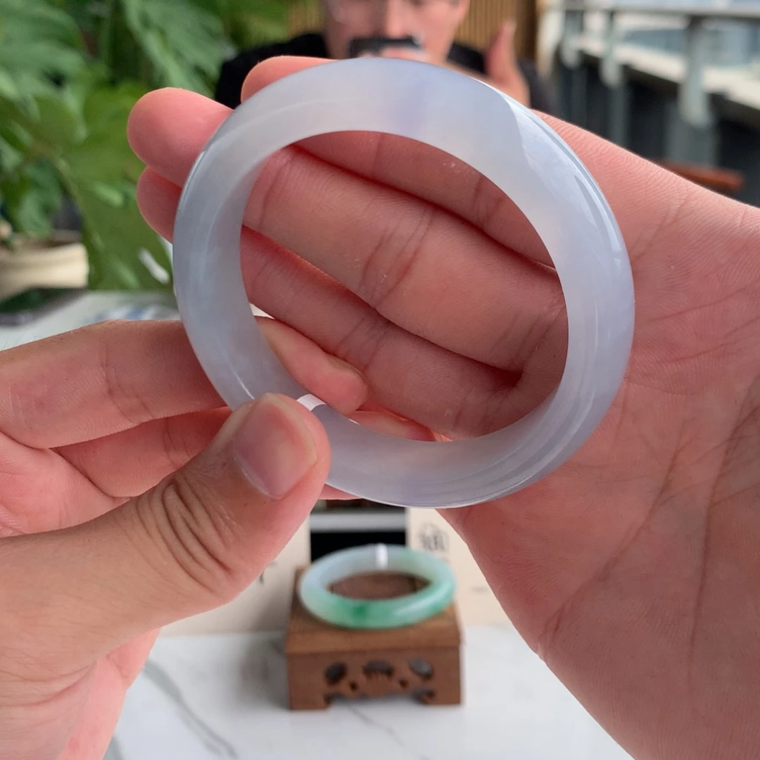 翡翠手镯未镶嵌54号55.4