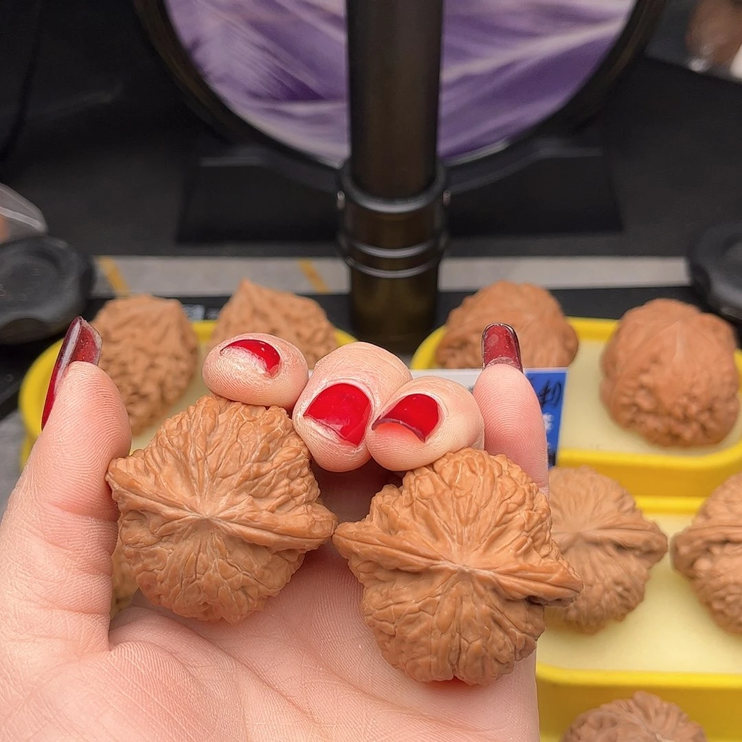 文玩核桃把件磨盘40