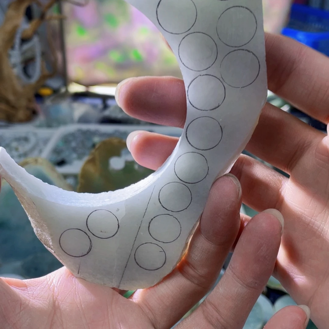 翡翠挂件未镶嵌K缅甸天然翡翠片料