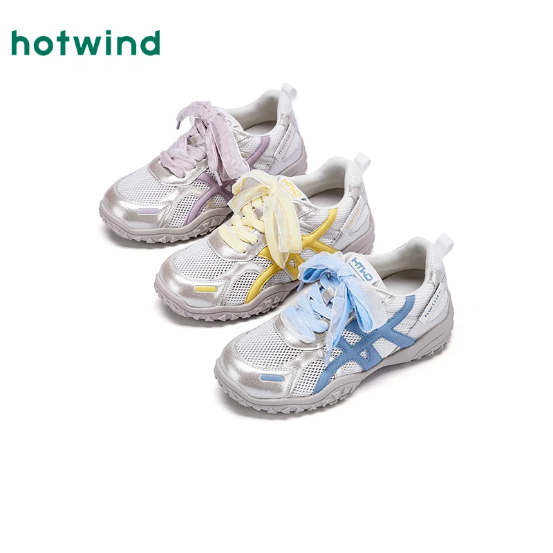 【浅笑依然】热风25年夏季新款欧若机能风运动女时尚休闲H11W25D68