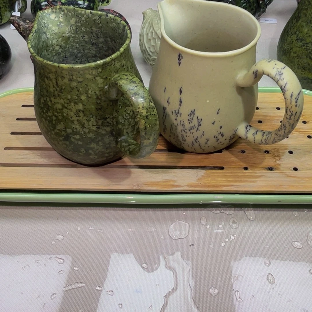 小***y石材藏玉冰碛玉精品公道杯