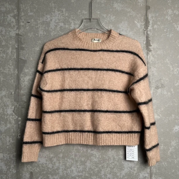 未使用 WE11 DONE XXS*1/acne studio 马海毛条纹针织衫/16805/JP