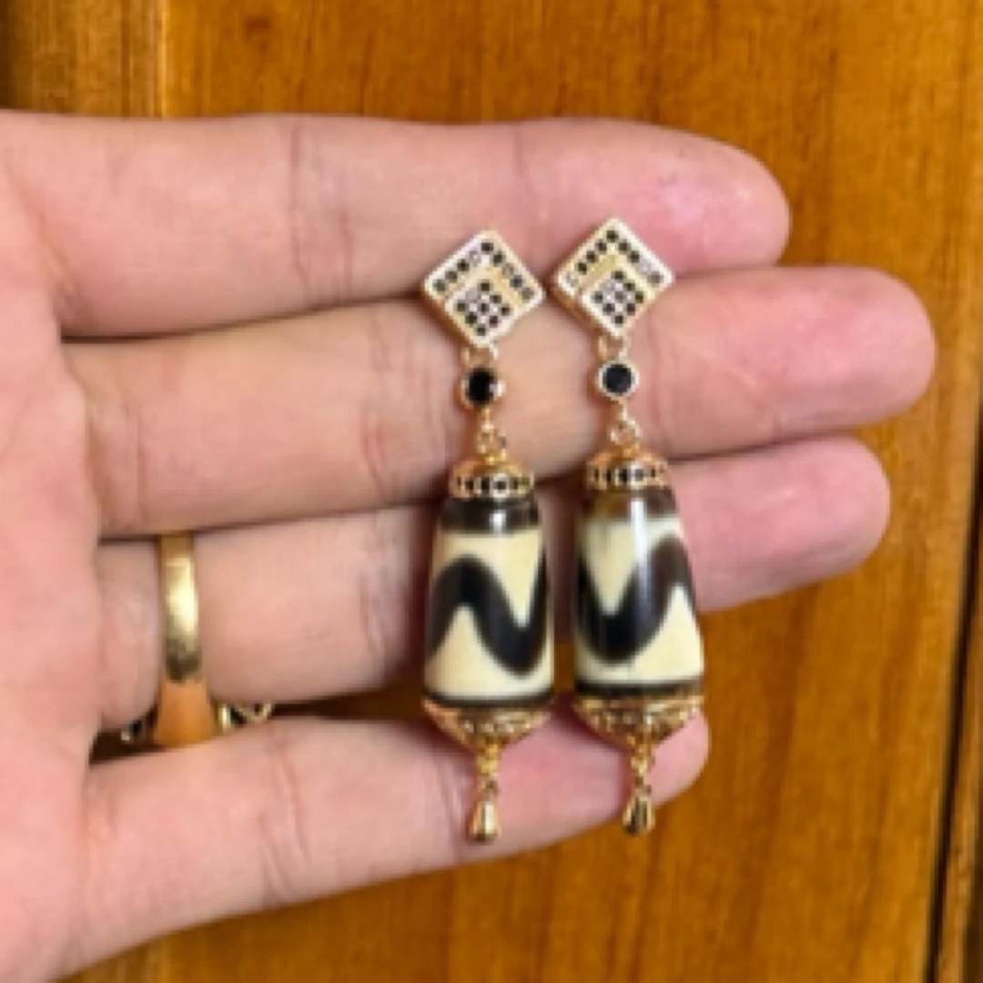 非金属亚克力耳饰 时尚耳环女士新款